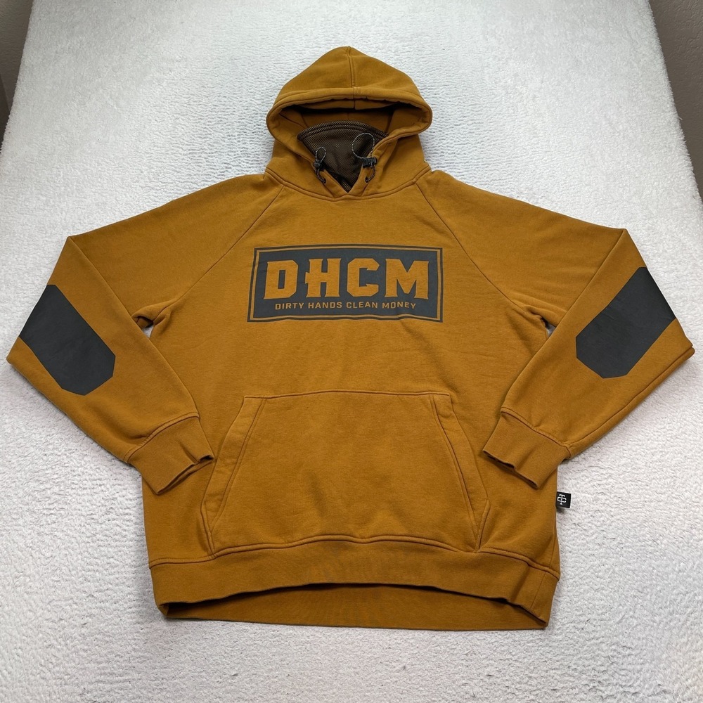 Troll Co DHCM Dirty Hands Clean Money Hoodie Sweatshirt Mens Large